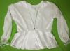 Adult Female Costumes to Hire - White Satin Jacket - Lady